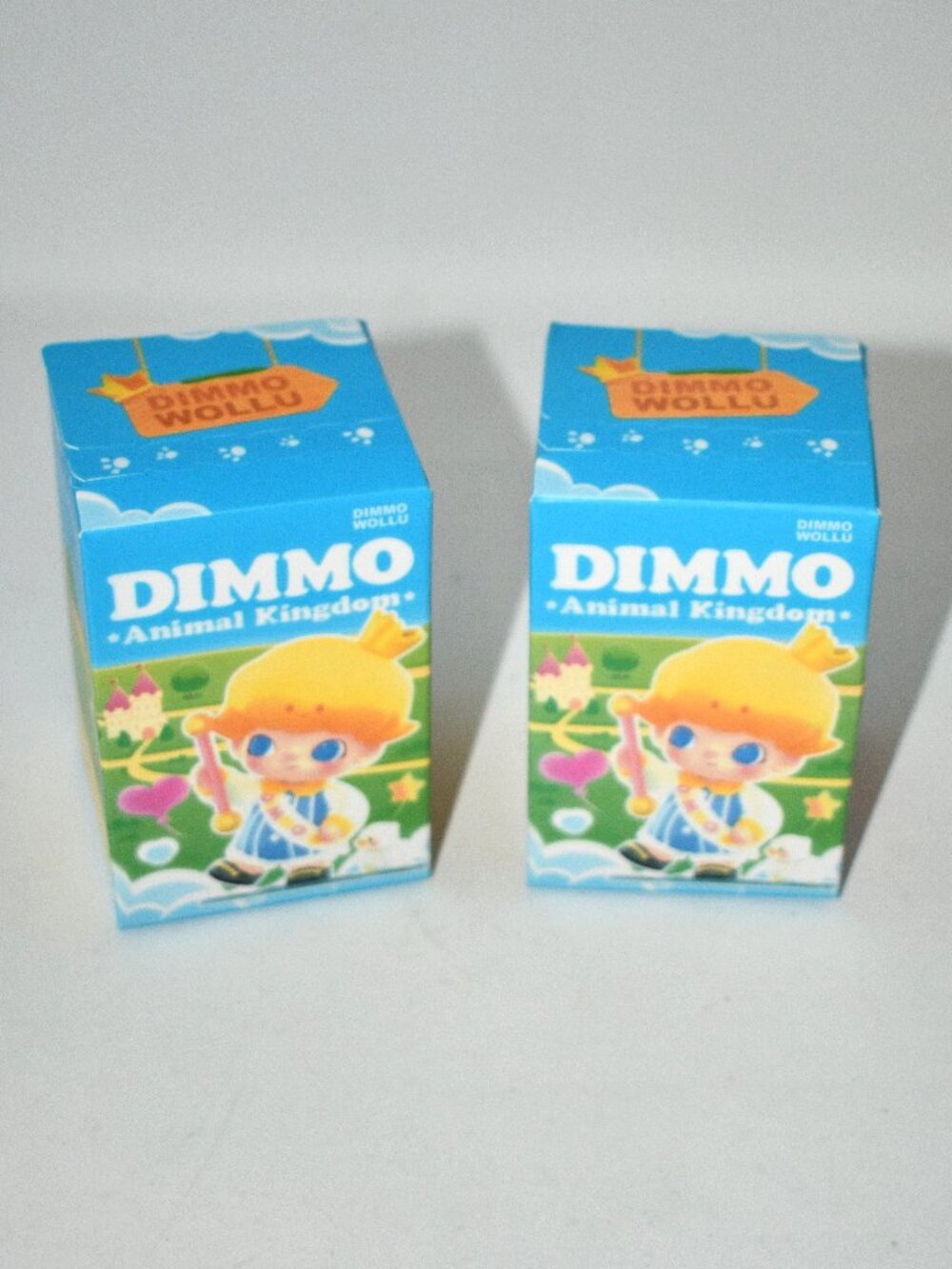 DIMMO WOLLU Animal Kingdom Blind Box Mystery Figures Set of 2 NEW
